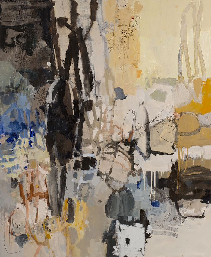 Seaweed Strands Toil Towards the Beach by Leah Thiessen | Lethbridge Gallery